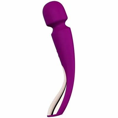 Masážní hlavice LELO Smart Wand 2 Medium, nabíjecí, fialová - obrázek 3