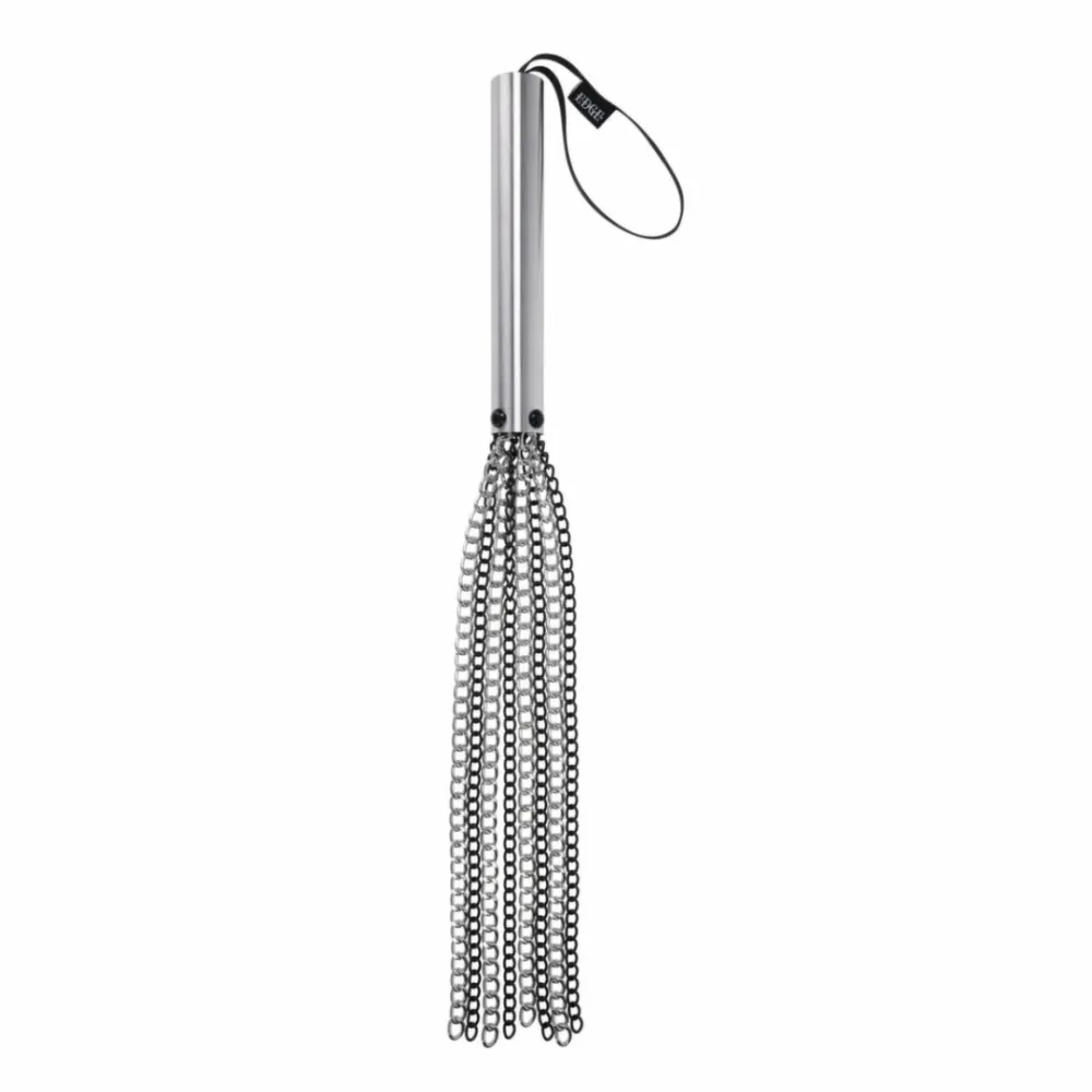 Řetězové důtky Sportsheets Edge Chain Flogger, kovové, černé, 54 cm