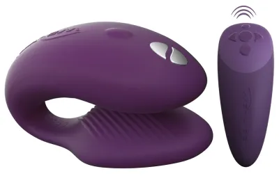 Vibrátor pro páry We-Vibe Chorus s dálkovým ovládáním, fialový - obrázek 2