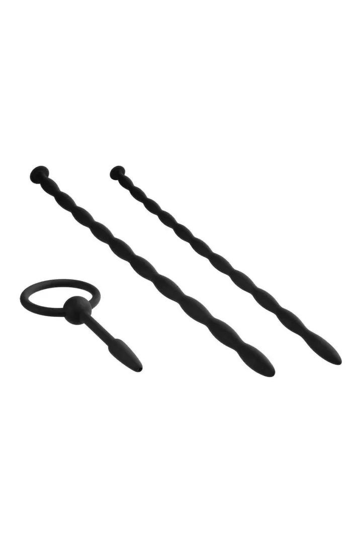 Sada dilatátorů do močové trubice NMC 3 in 1, silikon, černá, 12,5 až 15,2 cm - obrázek 4