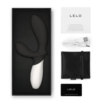 Vibrační stimulátor prostaty LELO LOKI Wave 2, černý - obrázek 3