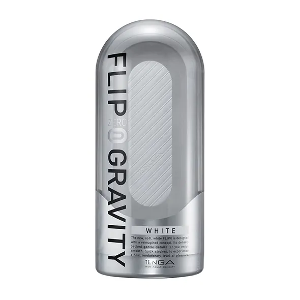 Masturbátor Tenga Flip Zero 0 Gravity, bílý - obrázek 2