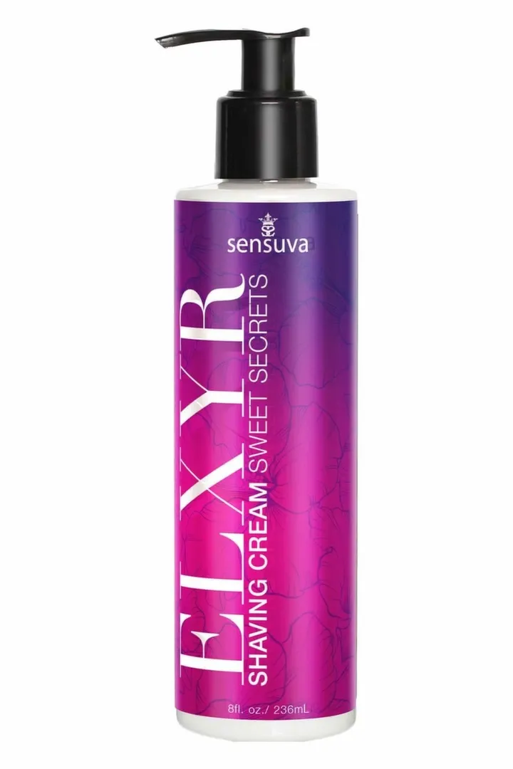 Vyživující krém na holení Sensuva Sweet Secrets, 236 ml