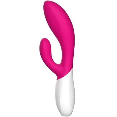 Rabbit vibrátor LELO INA Wave 2, fuchsiový - obrázek 2