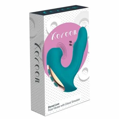 Vibrátor se stimulátorem klitorisu Xocoon Eternal Love, zelený - obrázek 9
