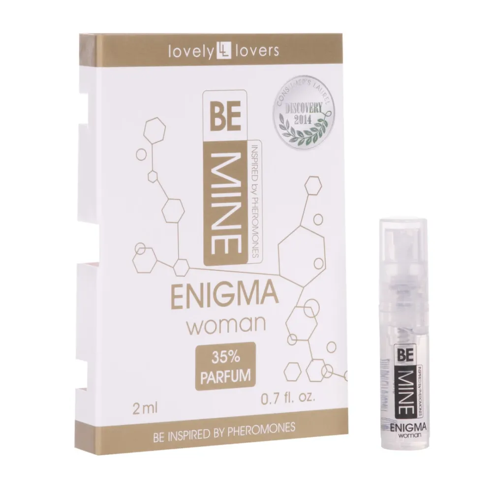 Dámský kapesní parfém Lovely Lovers BeMine Enigma s vonnými molekulami, 2 ml