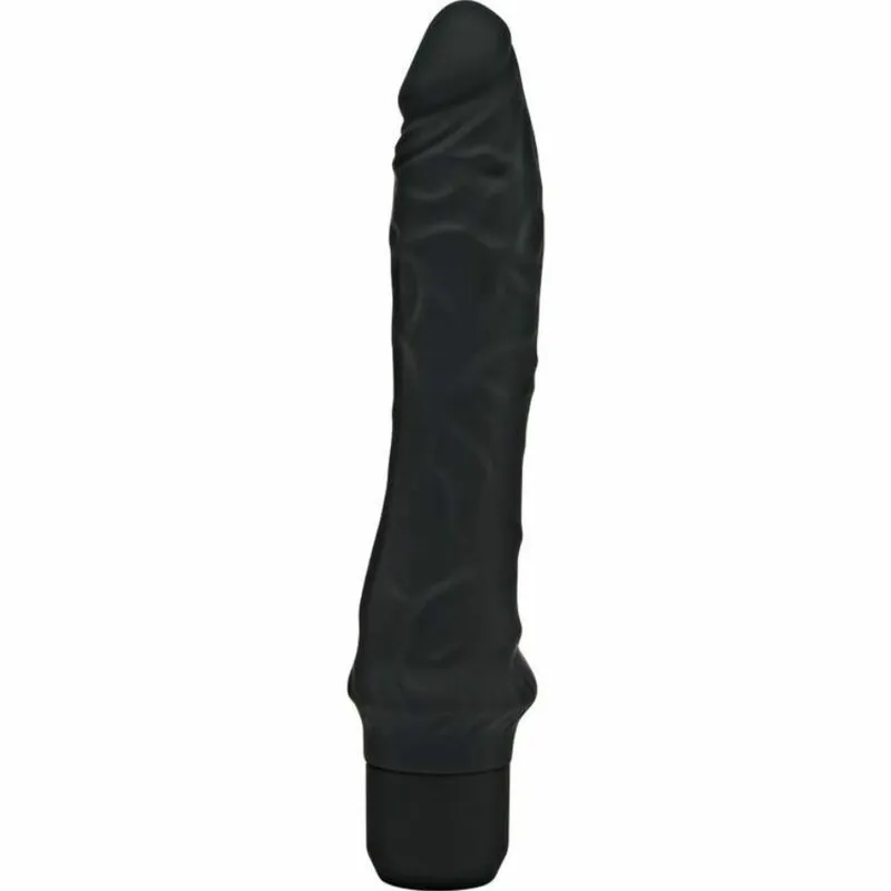 Velký silikonový vibrátor Get Real Classic Large, černý, 24,9 cm