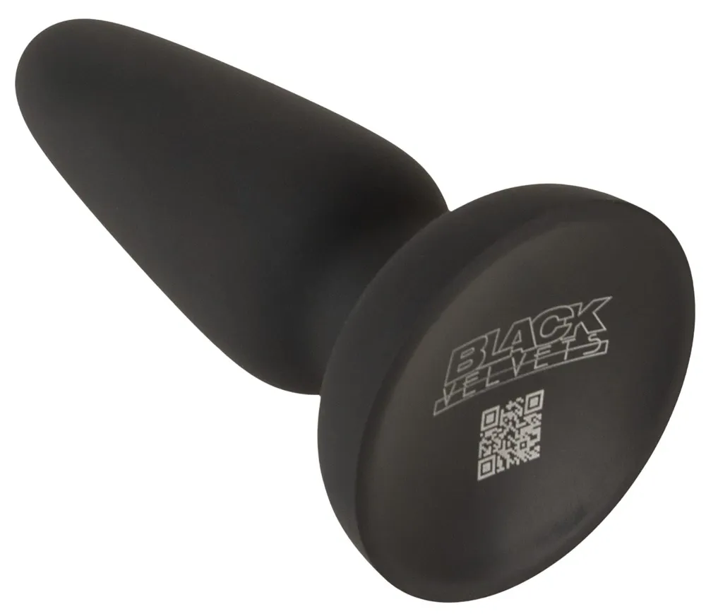 Black Velvets silikonový anální kolík L s přísavkou - obrázek 4