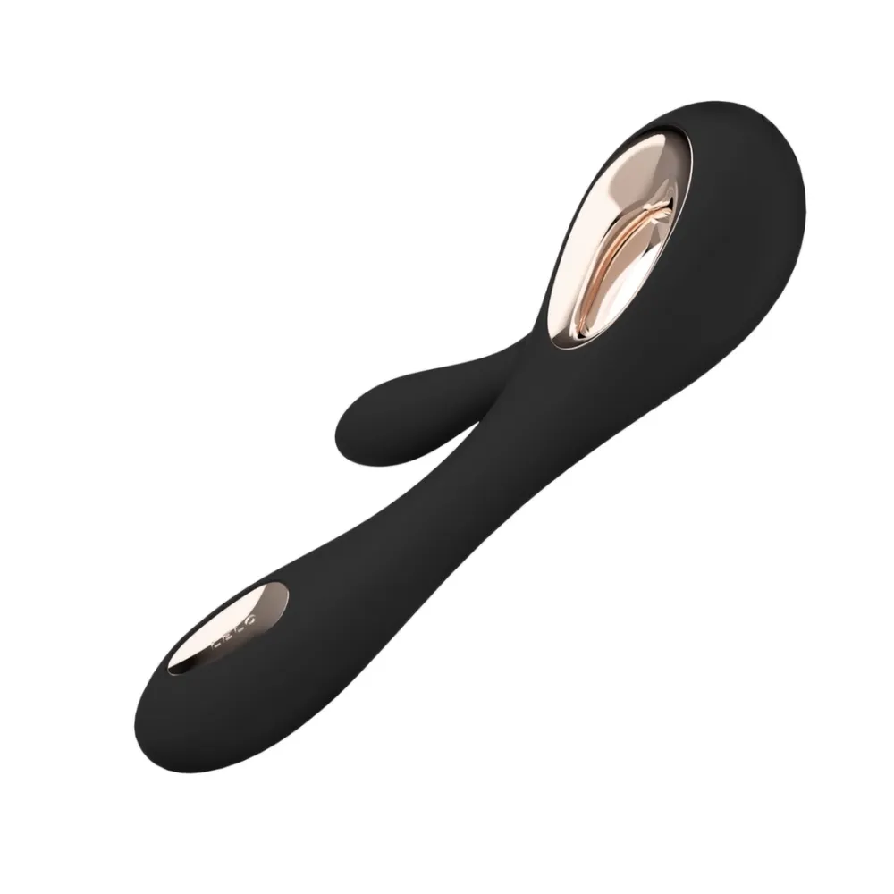 Rabbit vibrátor LELO Soraya Wave s pohybem WaveMotion, černý - obrázek 4