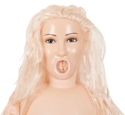 Nafukovací panna You2Toys Tessa Q. Deluxe, blond, s minivibrátorem, 157 cm - obrázek 3