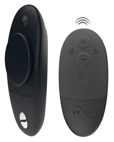 Vibrátor do kalhotek We-Vibe Moxie+ s dálkovým ovládáním a aplikací, černý - obrázek 2