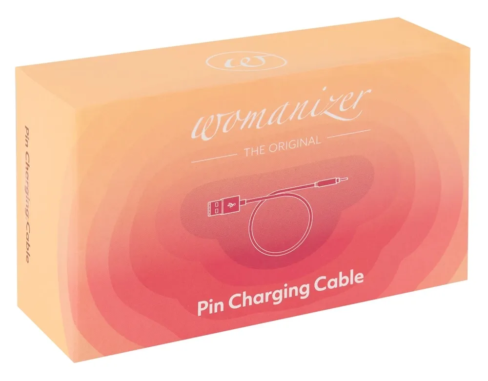Náhradní nabíjecí USB kabel Womanizer s konektorem jack pro W500, +size, Pro40