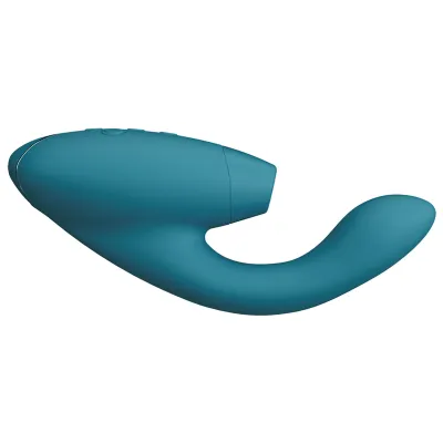 Rabbit vibrátor s tlakovým stimulátorem klitorisu Womanizer Duo 2, petrolejově modrý - obrázek 5