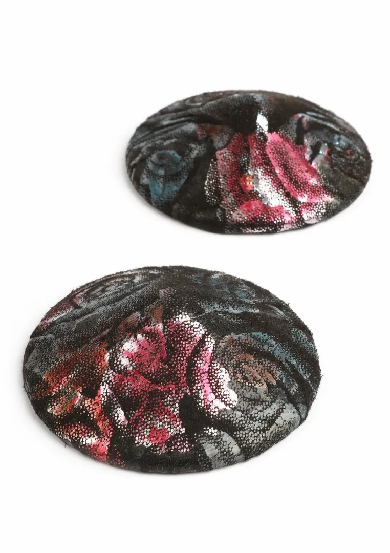 Ozdobné krytky na bradavky GEISHA Floral Jacquard, 2 ks - obrázek 3