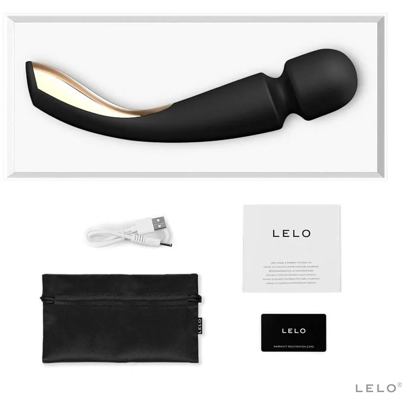 Masážní hlavice LELO Smart Wand 2 Medium, černá - obrázek 5