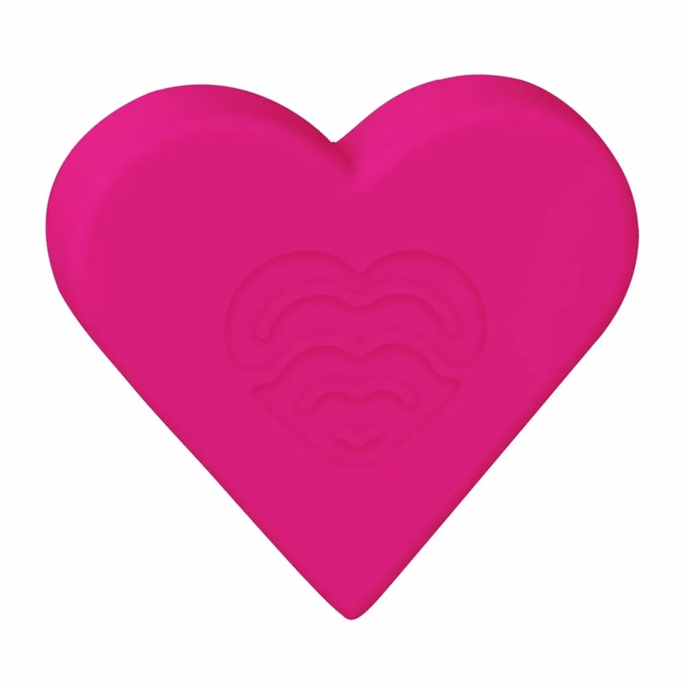 Anální kolík Love Signal Heart Plug Small se srdíčkem, silikon, růžový - obrázek 4