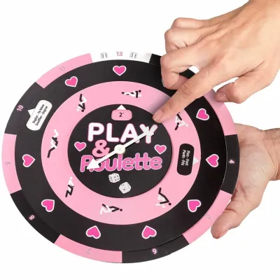 Erotická hra s kostkami a ruletou SecretPlay Play & Roulette (ES/PT/EN/FR) - obrázek 3