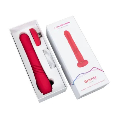 Přirážecí vibrátor Lovense Gravity s přísavkou, ovládaný aplikací, silikon - obrázek 9