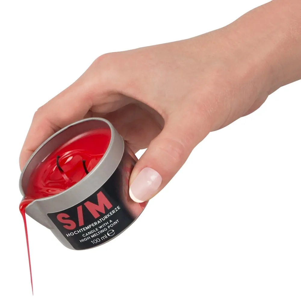 Hřejivá masážní svíčka Mister B Hot Massage Candle, 100 ml - obrázek 4