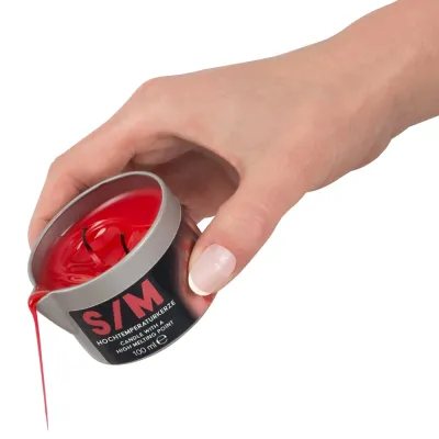 Hřejivá masážní svíčka Mister B Hot Massage Candle, 100 ml - obrázek 4