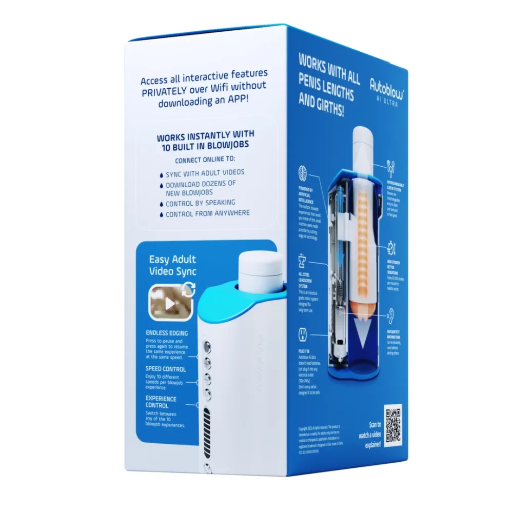 Automatický masturbátor Autoblow AI Ultra, synchronizace s videem, EU zástrčka - obrázek 7