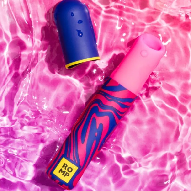 Vibrátor ve tvaru rtěnky ROMP Lipstick, 7 úrovní, růžový - obrázek 9