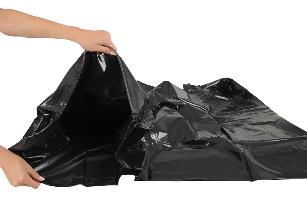 Vinylový povlak na přikrývku You2Toys, 135 x 200 cm, černý - obrázek 3