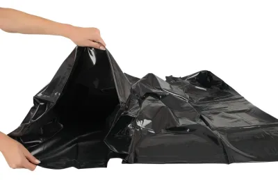 Vinylový povlak na přikrývku You2Toys, 135 x 200 cm, černý - obrázek 3
