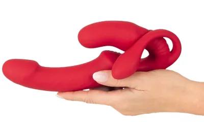 Vibrační strap-on bez postroje You2Toys Strapless Triple RC s dálkovým ovládáním - obrázek 8