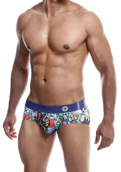 Pánské slipy MaleBasics Hipster Brief, černé, M - obrázek 8