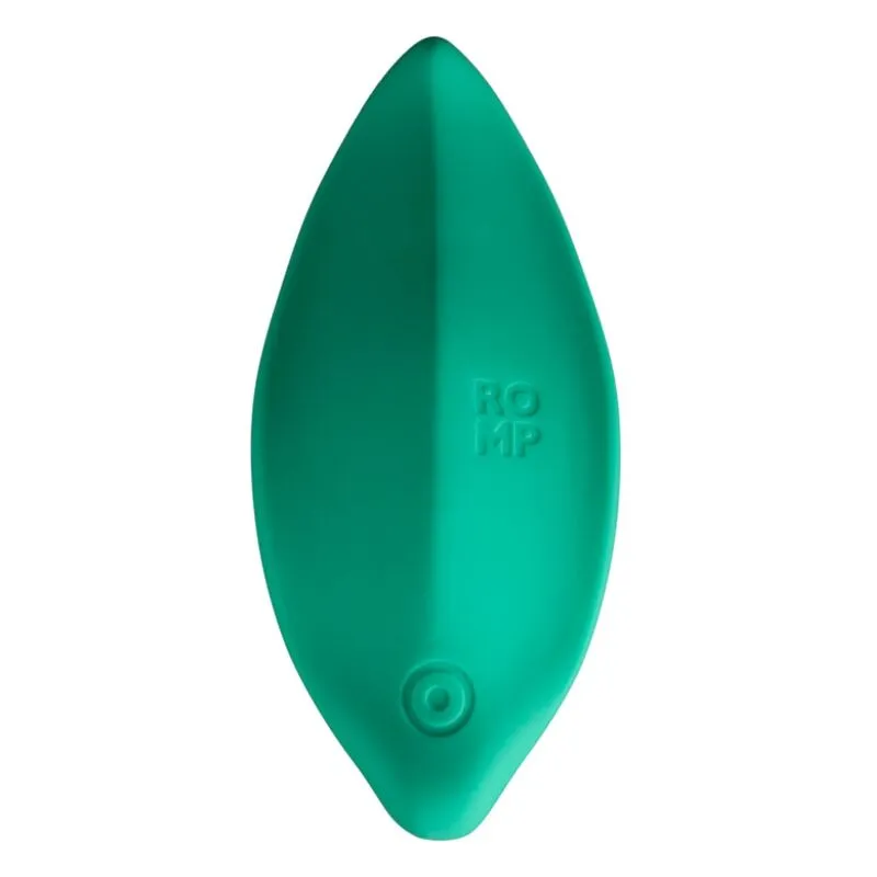 Vibrátor na klitoris ROMP Wave, ergonomický, tyrkysově zelený - obrázek 3