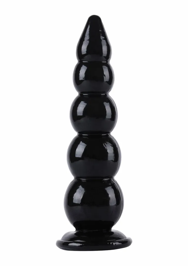 Anální kuličky Hidden Desire Extreme Anal Gear Balls, PVC, 40 cm, černé - obrázek 2