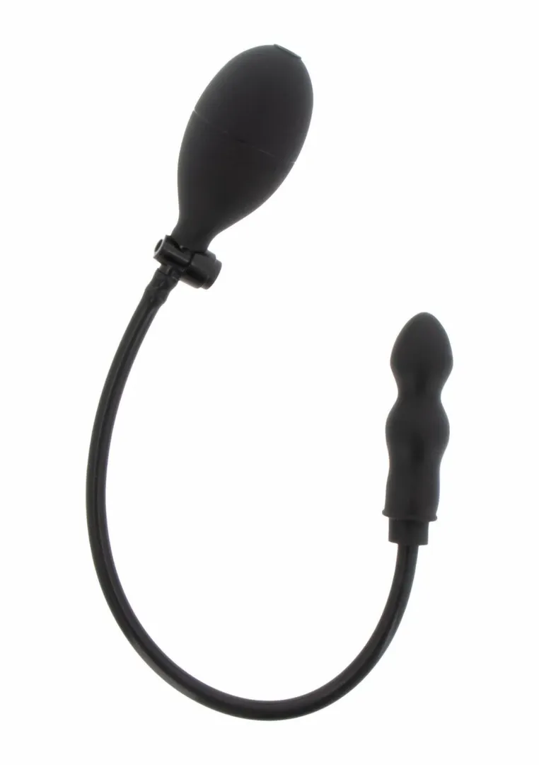 Nafukovací dildo Hidden Desire Extreme Inflatable Dong Starter, silikon, černé