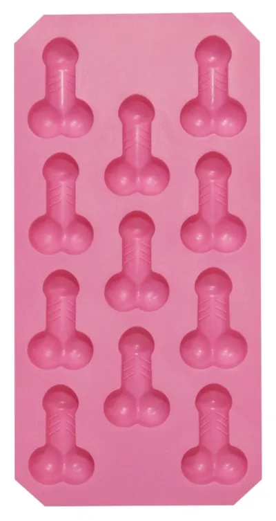 Párty forma na led You2Toys z TPR na 11 kostek, růžová, 20 x 11 cm - obrázek 3