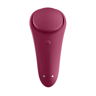 Vibrátor do kalhotek Satisfyer Sexy Secret, ovládání aplikací, černý - obrázek 3