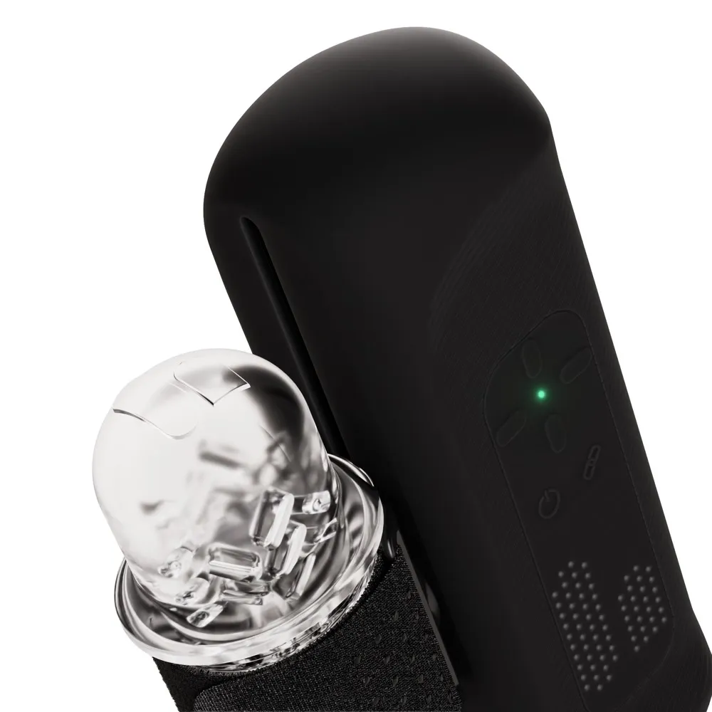 Automatický masturbátor The Handy 2 Pro s vložkou TrueGrip, bezdrátový, černý - obrázek 5