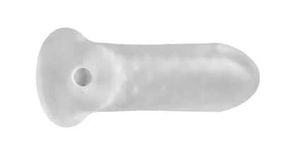 Návlek na penis Perfect Fit Fat Boy Ultra Fat Sheath, 14 cm, transparentní - obrázek 3