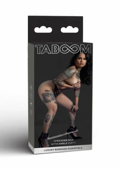Roztahovací tyč TABOOM s nastavitelnými pouty na kotníky, 60 až 104 cm - obrázek 3
