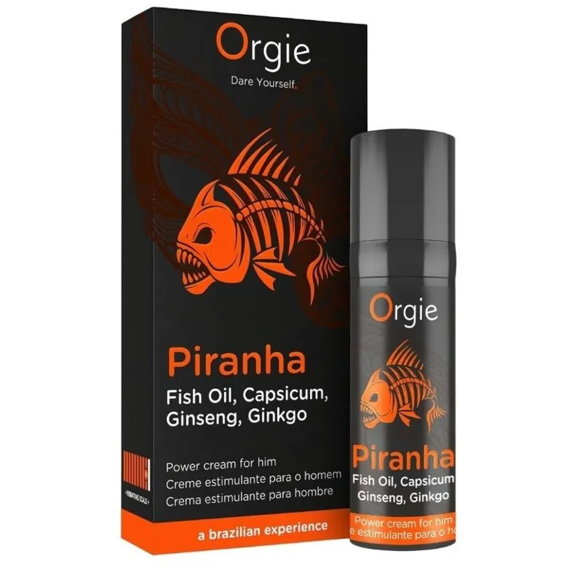 Krém pro muže Orgie Piranha Power Cream For Him, 15 ml - obrázek 5