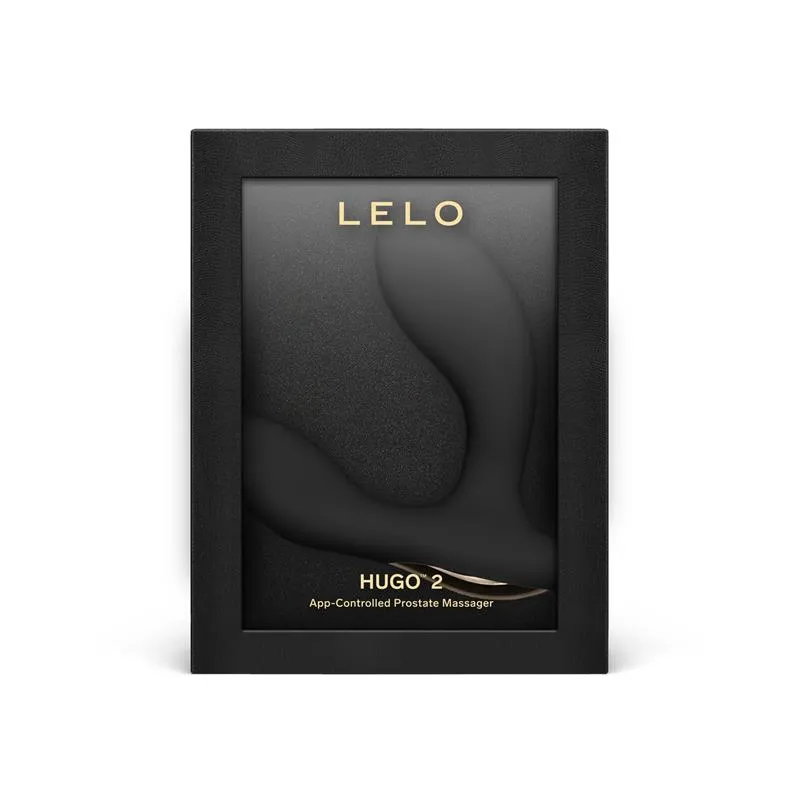Stimulátor prostaty LELO Hugo 2 s aplikací, černý - obrázek 5