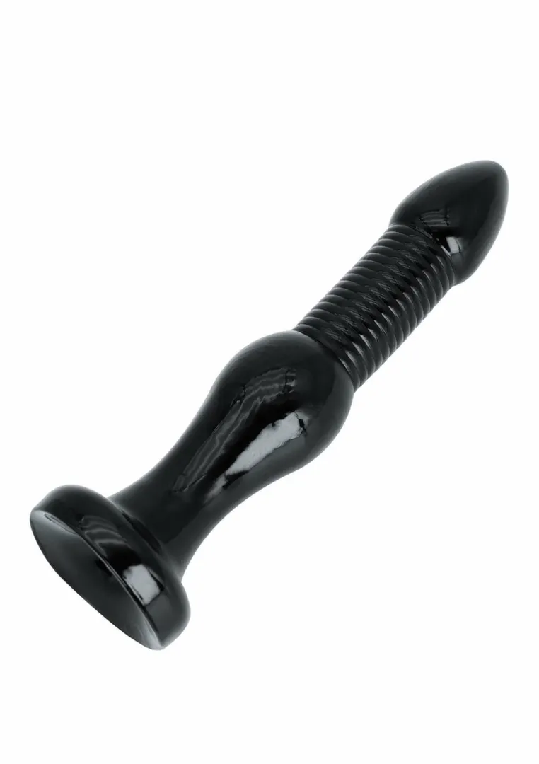 Anální kolík Hidden Desire Extreme Anal Intruder XXL, 28 cm, PVC, černý - obrázek 3