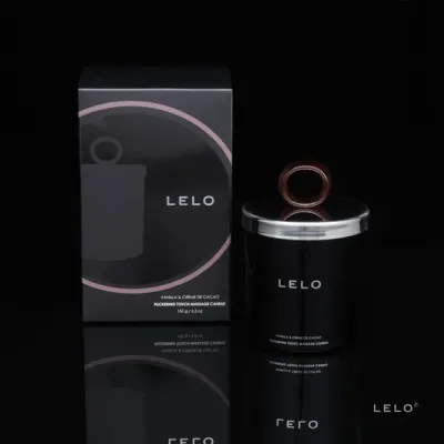Masážní svíčka LELO, vanilka a kakaový likér, 150 g - obrázek 2