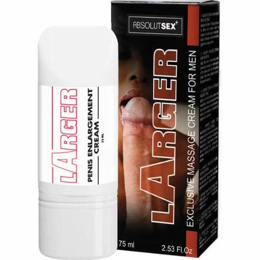 Zvětšovací krém pro muže RUF Larger s vůní, 75 ml