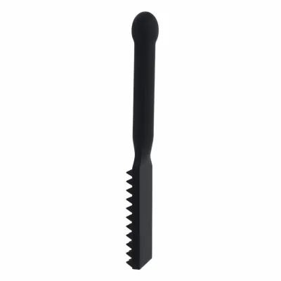 Silikonová plácačka s hroty Sportsheets Edge Spiked Paddle, kovové jádro, černá - obrázek 6