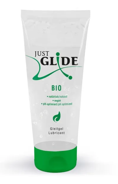 Bio lubrikační gel Just Glide Bio na vodní bázi, 200 ml