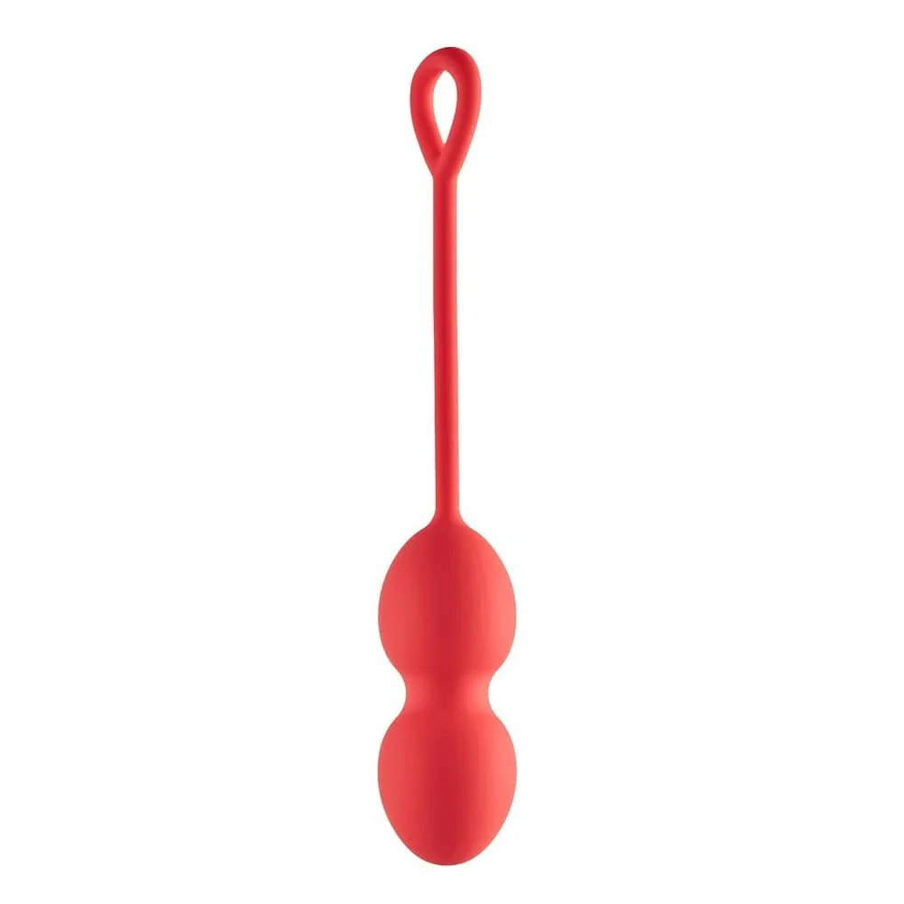 Venušiny kuličky Love Signal Playful Drops, dvojité, silikon, růžové - obrázek 3