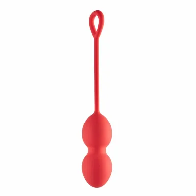 Venušiny kuličky Love Signal Playful Drops, dvojité, silikon, růžové - obrázek 3