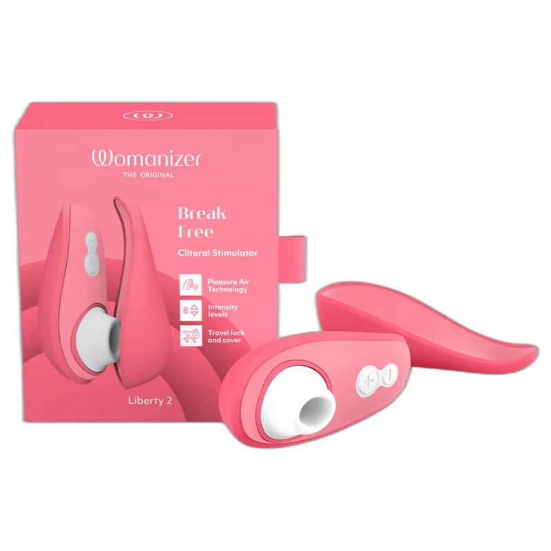 Tlakový stimulátor klitorisu Womanizer Liberty 2, růžový - obrázek 15