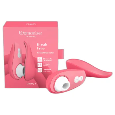 Tlakový stimulátor klitorisu Womanizer Liberty 2, růžový - obrázek 15