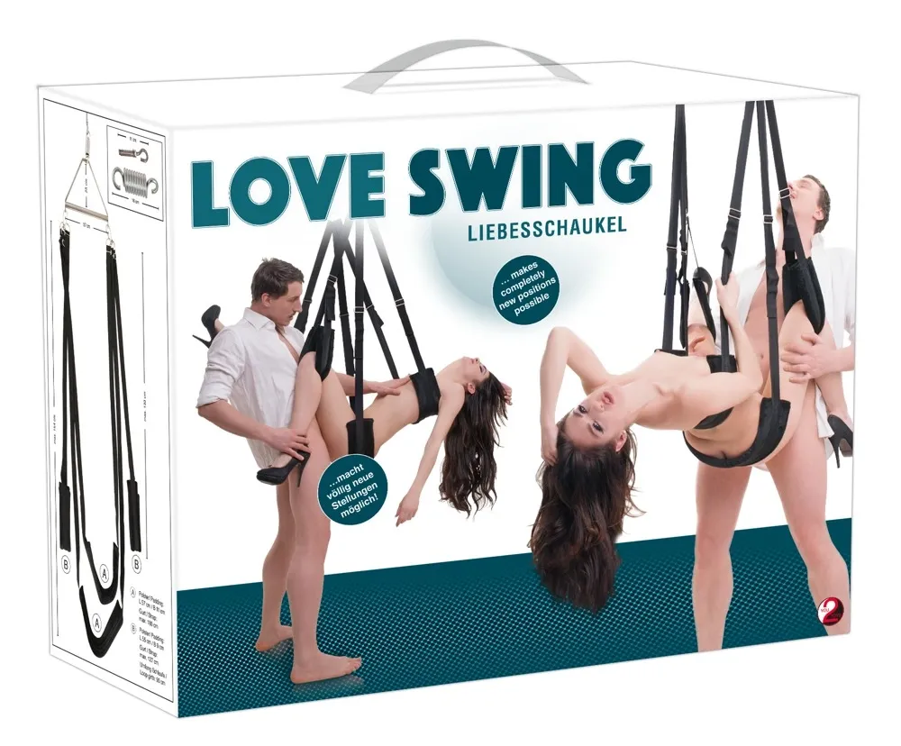 Sex houpačka You2Toys Love Swing, nastavitelná, černá, 180 cm